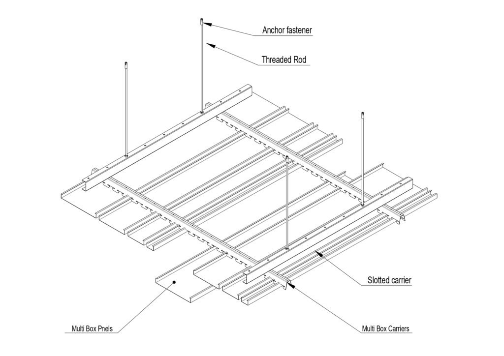 Multi Box Ceiling | Architectural Ceiling Solutions